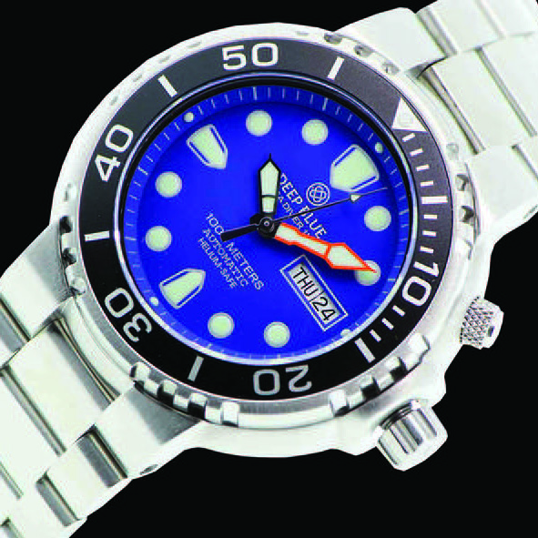 Часы Deep Blue Sea Diver PSD1KBLKBLU